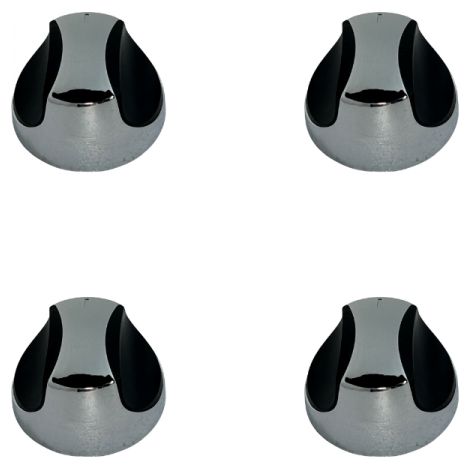 Satz mit 4 universellen Einstellknöpfen Ø 5,8 cm-