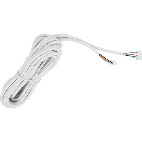 fil de jauge 5 noyaux 0.3mm câble de cuivre Flexible rond pour système de visiophone 15 m (1/5)