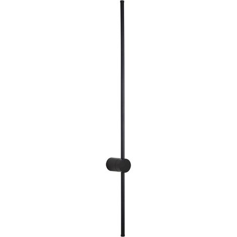 Applique murale barre noire LED 9W 3000K Vinto Italux (1/3)