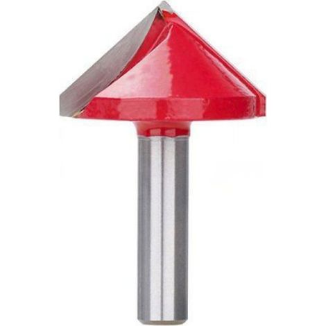 Bois Toupie 8 mm Shank V Forme 3D Gravure Bit 90 degrés en carbure Fin Mill Diamètre 22 32mm bois Fraise-8x32mm 90D TOUPIE (1/4)