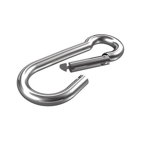 Mousqueton en acier inoxydable A2 dörner + helmer 4915104 A788681 (1/2)