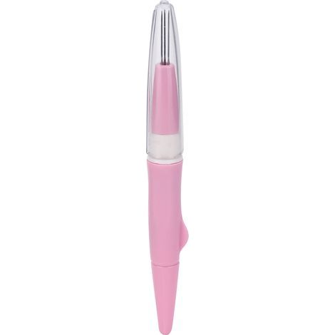 Riuulity Aiguille à Feuilles Artisanales, Coup de Poing Portable à L'Aiguille à Aiguille à Aiguille Outil de Fabrication D'artisanat, Accessoires de Couture avec une Sensation de Main (Rose) (1/5)