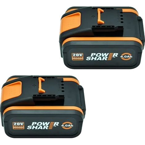 Batterie, 8000mAh Kapazität, kompatibel mit verschiedenen Modellen, 4.0AH-2PCS (1/2)