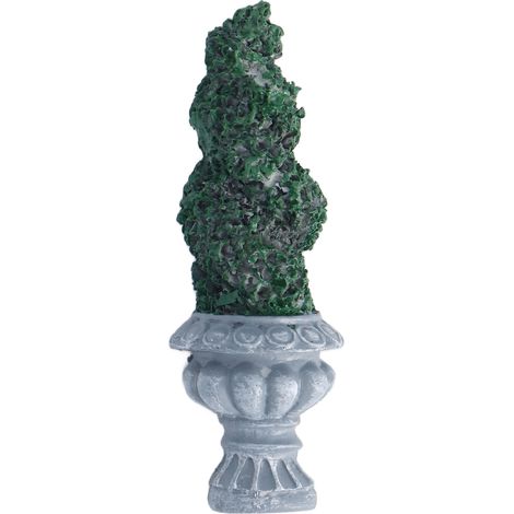 Arbre décoratif miniature en résine à l'échelle 1:12 pour maison de poupée (1/5)
