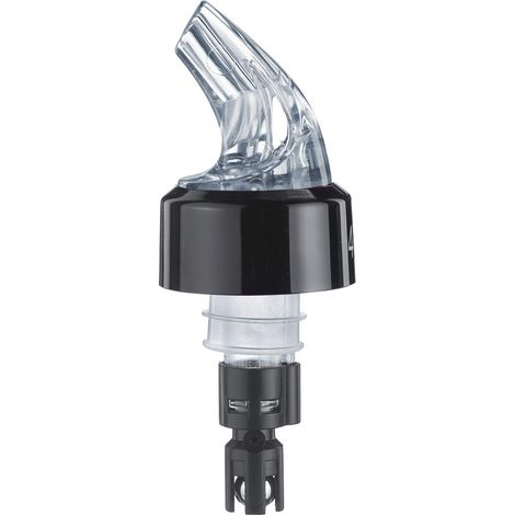 Doseur/Bec Verseur, Portionneurs, Dosage par Bec Verseur : 4 cl, Plastique, Auto-Pour, Transparent, 9940218G (1/5)