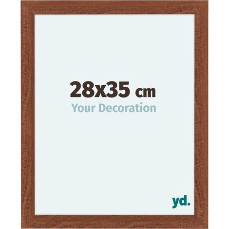 yd. - Cadre photo 28x35 - Noyer - MDF - Como (1/5)