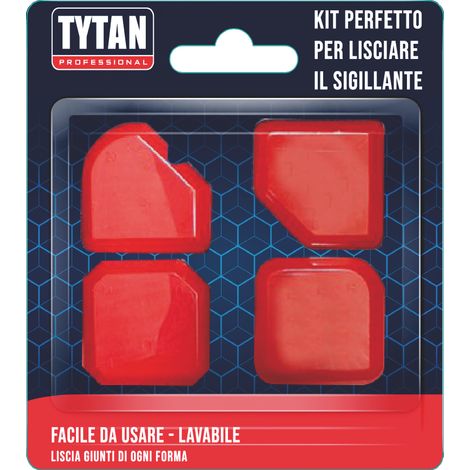 Tytan SPATOLINE PROFESSIONALI PER SIGILLANTI PZ.4
