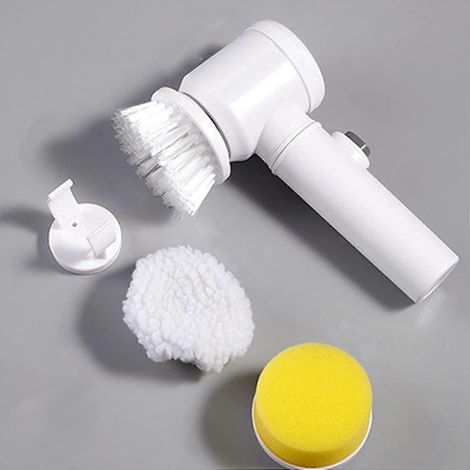 Balai-serpillère électrique sans fil AURA, outil de nettoyage ménager, brosse rotative portable, pour salle de bain/murs/carrelage/baignoire/plinthes/toilettes/cuisine (1/5)