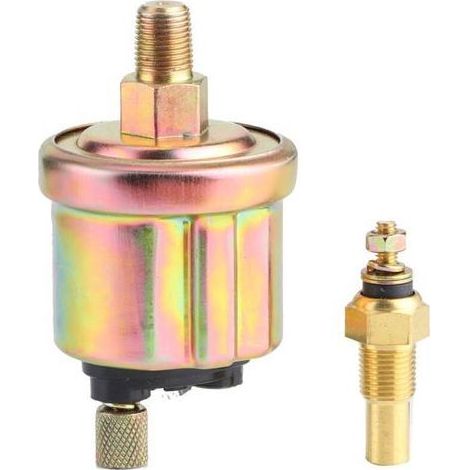 Kit di strumenti 3 in 1 per auto - JINFGERNE - Voltmetro, termometro dell'acqua e manometro dell'olio con retroilluminazione e facile lettura (1/5)