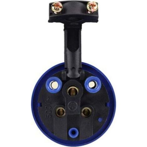 Prise mâle industrielle IEC 16A 2P+T 220V IP44 renforcée (1/3)