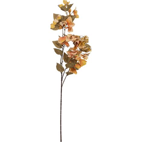 Planta rama de buganvilla decorativa artificial naranja 53x53x93h cm (1/5)