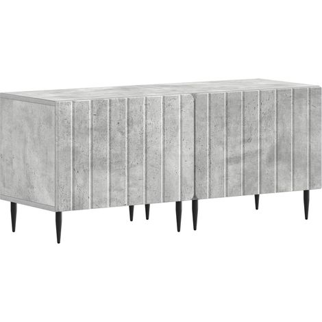 Mueble de TV Gris Hormigón Madera de ingeniería vidaXL (1/5)