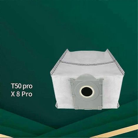 Lot de 20 sacs à poussière pour aspirateur robot ECOVACS DEEBOT T50 X8 PRO, grande capacité, édition de remplacement 0703