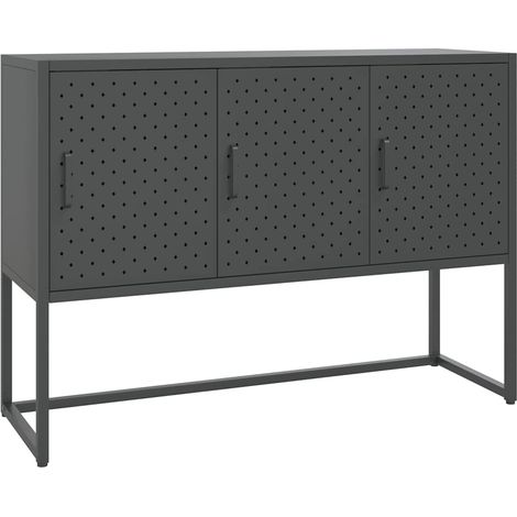 Sideboard/Anrichte/Buffet Anthrazit 105x35x75 cm Stahl LXWW774378 (1/5)
