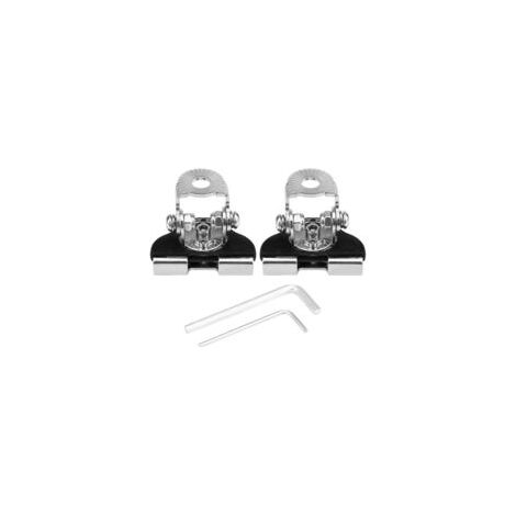 Support universel en fer en 2 pièces pour projecteur de travail LED, fixation sur capot, pour projecteurs de travail tout-terrain (1/2)