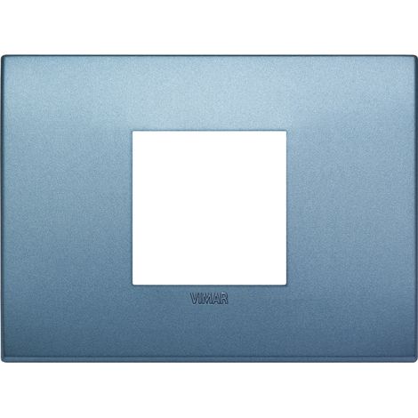 VIMAR - 19652.76 Placa clásica 2M azul mate central