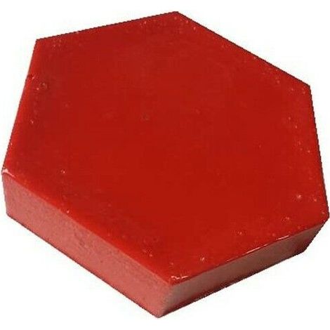 CERALACCA ROSSA MATTONELLA 400GR PER SIGILLARE SIGILLO LETTERE BOTTIGLIE (35911) (1/2)