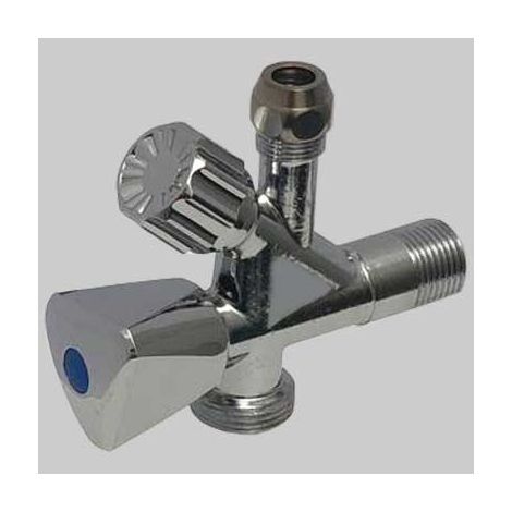 RUBINETTO SOTTOLAVABO LAVATRICE ECO - 1/2x3/4 - 1 pezzi - MADE IN ITALY