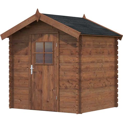 Casetta Da Giardino In Legno Clara 206 x 176 cm Losa Legnami - Casetta Con Pavimento