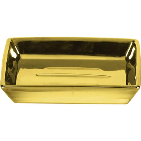 Kleine Wolke, Piattino portasapone 5065125853 Glamour Gold, Oro (Gold)