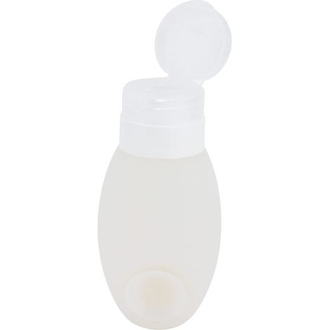 Travel Bottle with Suction Cup, Leak-Proof Silicone Cosmetic Storage Bottle for Shampoo, Conditioner and Toiletries  Portable Travel Container (1/5)