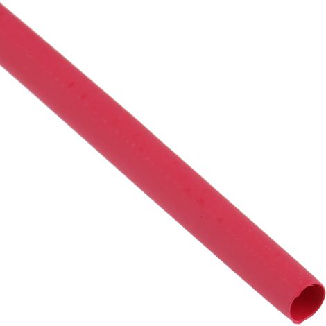 Gaine thermorétractable RS PRO, Dia. 4.8mm Rouge rétreint 2:1, 1.2m ( Prix pour Paquet de 5 )