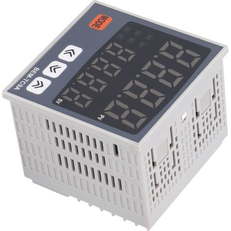 Régulateur de température PID à double sortie 96x96mm thermostat numérique intelligent 100-240VAC (1/5)