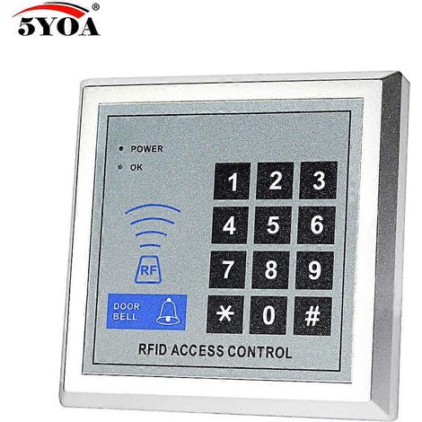 Nouveau système de contrôle d'accès par carte RFID, système de verrouillage de porte par capteur de proximité, système de contrôle d'accès AC (1/3)
