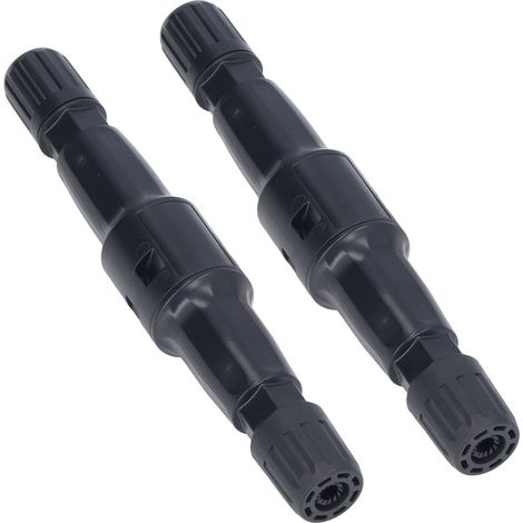 2 Sätze 1500V MC4 Photovoltaik-Solarstecker, Modell MC-1515F (neues D), mit integrierter 30A PV-Sicherung, CE+TÜV+RoHS+REACH219-zertifiziert (1/5)
