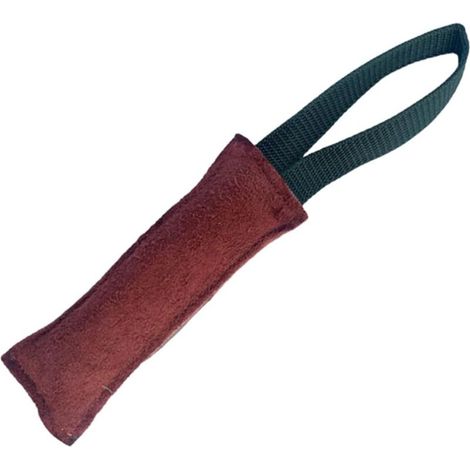 Boudin à mordre pour chien, jouet de traction robuste de 20 cm, idéal pour le tir, le rapport et les jeux d'intelligence. (1/5)