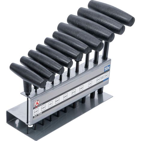 BGS TECHNIC 7099 10 CLE EN T SIX PANS 3/32 A 3/8 US AMERICAIN (1/4)