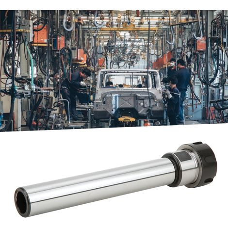 Rallonge de pince de serrage 40Cr à tige droite, porte-mandrin haute précision pour machine à graver C25-ER25UM-150L (1/5)
