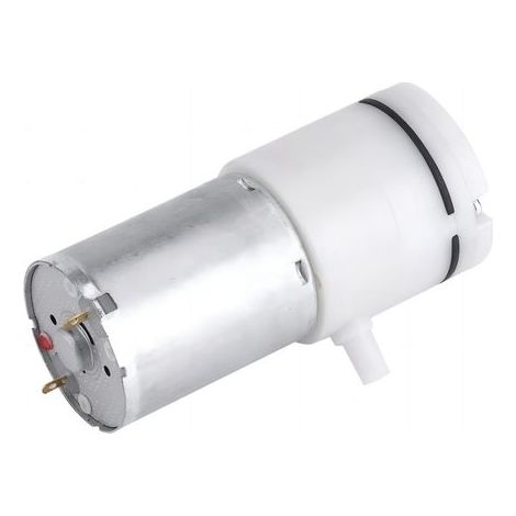 Sollbry Mini Pompe à Air CC 12 V Ultra Silencieuse, Moteur de Pompe à Vide Électrique pour Aquarium Circulation d'oxygène (1/5)