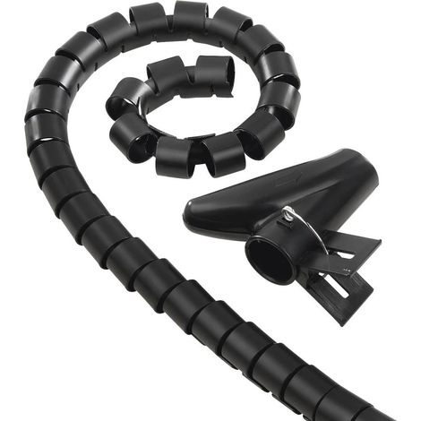 Hama 00220997 organizador de cables Universal Cubrecables Negro 1 pieza(s)
