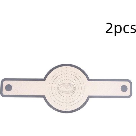 Tapis de cuisson en silicone, support de transfert de pâte à la place du papier sulfurisé (1/5)