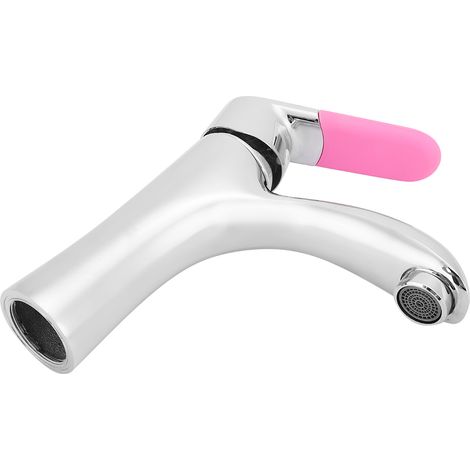 Robinet de lavabo en cuivre à encastrer, style moderne et épuré, avec eau chaude et froide, pour salle de bain. (1/5)