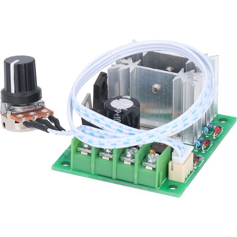 Drehzahlreglermodul für Gleichstrommotorpumpe 6V/12V/24V/30V PWM Stufenloser Drehzahlregler DC6V–30V (1/5)