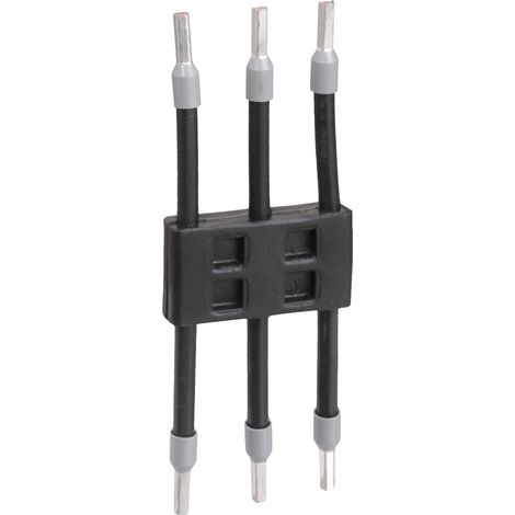 Raccord flexible triphasé 25 A pour contacteurs LC1-D09-25 GV1G02 (1/2)