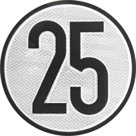 Cartello limit. velocità 25 UNBRANDED BL25ES
