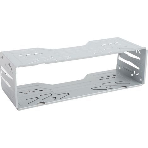 Cage d’installation pour autoradio 1 DIN – Compatible ISO, dimensions 178 x 50 x 68 mm, montage simple, acier galvanisé (1/5)