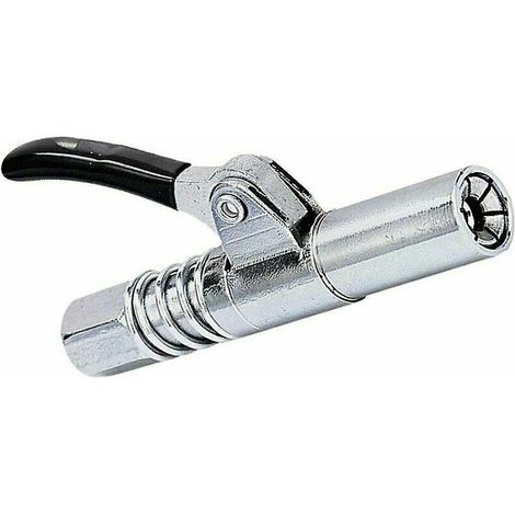 Coupleur de graisse, coupleur de pistolet à graisse robuste à dégagement rapide, type de pince de verrouillage bouchon d'injection d'huile haute pression tête de pistolet à main (1/5)