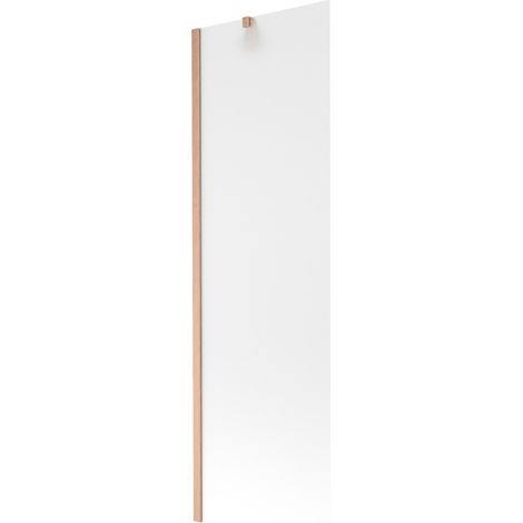 Mexen Next écran de baignoire à 1 volet 60 x 150 cm, givre, cuivre brossé - 895-060-000-00-30-65 (1/5)