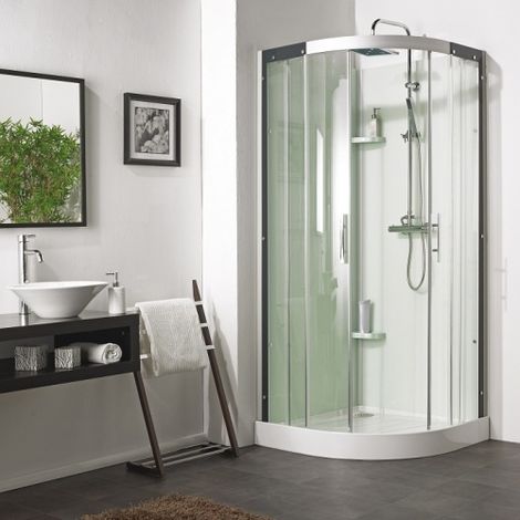 Cabine de douche Flotille 3 90x90 1/4 Rond (1/5)
