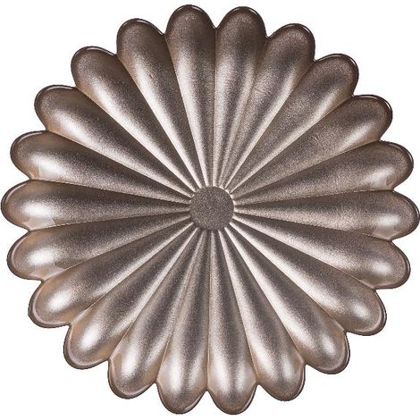 Piatto decorativo in vetro tulun oro 21 cm (1/2)