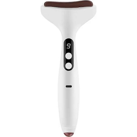 Elektrisches Gua Sha Gesichtsmassagegerät – 9 Wärmestufen und Bian-Stein-Werkzeug zur Linderung von Schwellungen (Gesicht/Hals/Augen) (1/5)