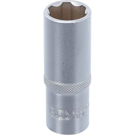 Douille pour Clé Super Lock 12,5 mm (1/2) - Longue, 20 mm - Précision et Robustesse, Acier, Zones Difficiles - D-Work (1/5)