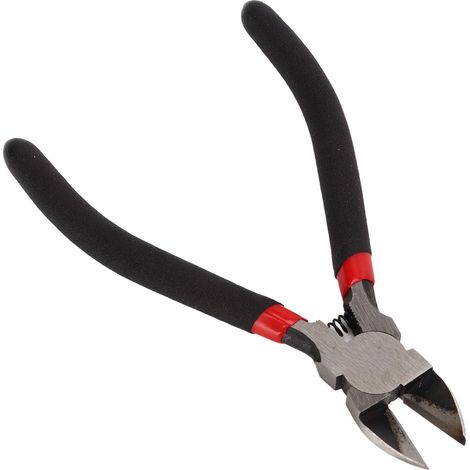 Pince de coupe diagonale K-812 pour ébavurage, pince à carotte, coupe-fil cuivre, outil de précision pour maquette et électronique (1/5)