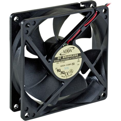 ADDA AD0924MB-A71GL(NEUM) Axiallüfter 24 V/DC 78.4 m³/h (L x B x H) 92 x 92 x 25 mm