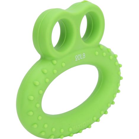 Appareil portable de renforcement des doigts à double anneau, appareil de fitness et d'entraînement musculaire pour les mains (1/5)
