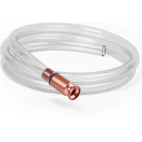 Pompe siphon à amorçage automatique pour essence/carburant, sonde anti-statique, tuyau de transfert manuel, facile à nettoyer, kit d'extraction de liquide, sécurité et pratique. (1/5)
